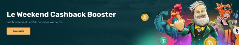 Arcanebet Casino bonus weekend